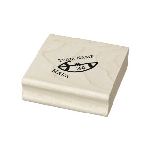 team name add player name date sports men rubber stamp