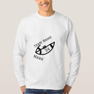 team name add player name date sports men T-Shirt