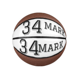 team name add player name date sports men vintage mini basketball