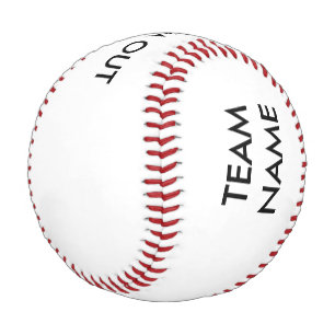 Team Name and Strike Out Baseball