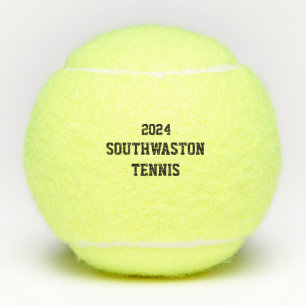 Team Name and Year Tennis Balls