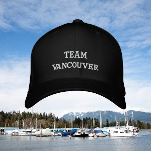 Team Name Embroidered Hat