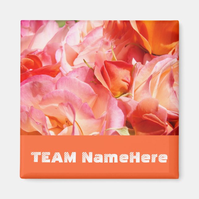 TEAM Name magnets Office Business Teamwork (Front)