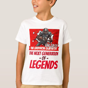 [Team Name]'s Gridiron Gladiator #34 Customisable T-Shirt