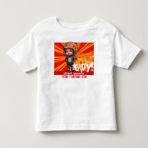 [Team Name]'s Gridiron Guardian #52 Customisable Toddler T-Shirt