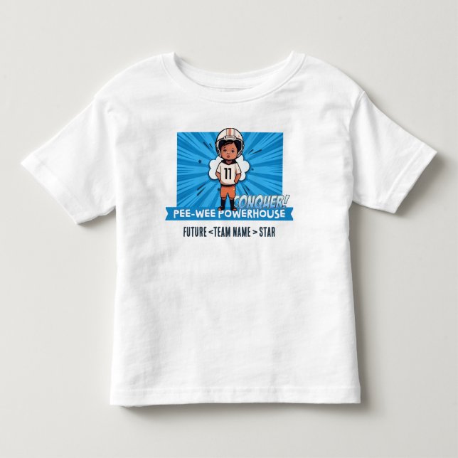 [Team Name]'s Tiny Titan #24 Customisable Toddler T-Shirt (Front)