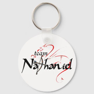 Team NATHANIEL! (light keychain) Key Ring