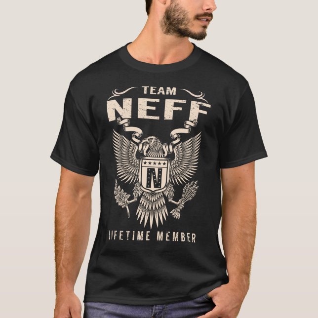 Team NEFF Lifetime Member T-Shirt (Front)