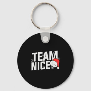 Team Nice Family Christmas Apparel Uni Kids &amp;  Key Ring