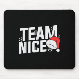 Team Nice Family Christmas Apparel Uni Kids &amp;  Mouse Mat
