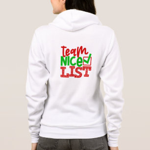Team Nice List - Christmas Designs-56587 Hoodie