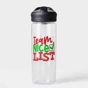 Team Nice List - Christmas Designs-56587 Water Bottle
