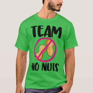 Team No Nuts Funny Gender Reveal T-Shirt
