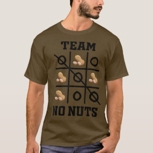 Team No Nuts gender reveal pregnancy announcement T-Shirt