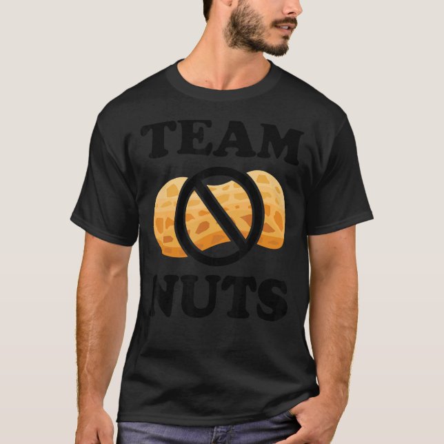Team No Nuts Matching Baby Gender Reveal Nuts Or N T-Shirt (Front)