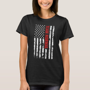 Team Normal Team Normal Us Flag Team Normal 1 T-Shirt