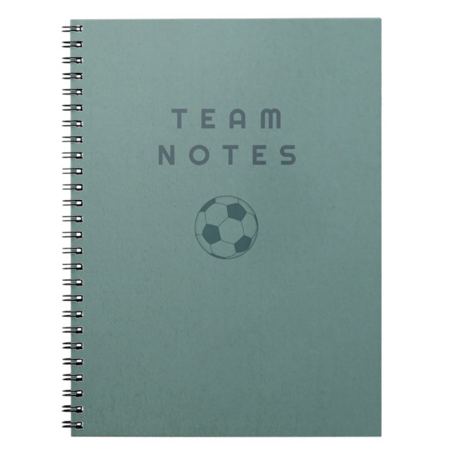 Team Notes - Football Notebook (Front)