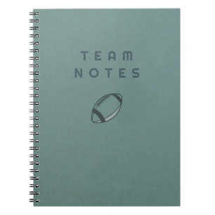 Team Notes - Football Notebook
