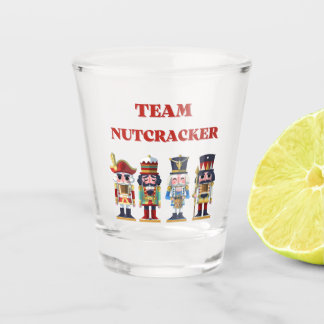Team Nutcracker    Apron Shot Glass