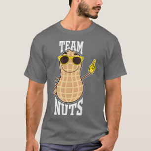 Team Nuts gender reveal pregnancy announcement bab T-Shirt