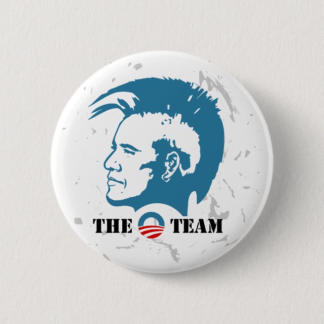 Team Obama 2012 6 Cm Round Badge (Front)