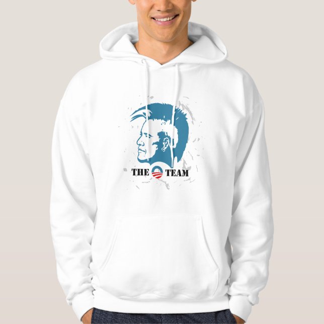 Team Obama 2012 Hoodie (Front)