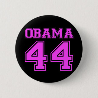 team obama 6 cm round badge