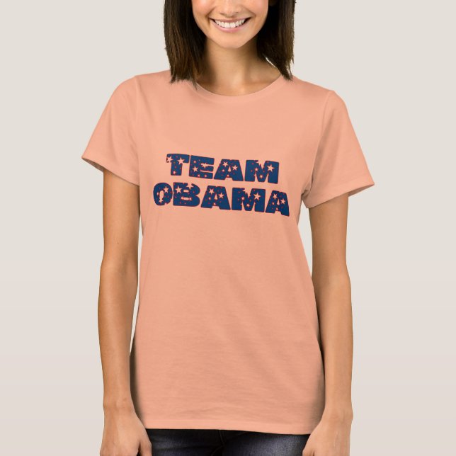 Team Obama Stars Tee (Front)