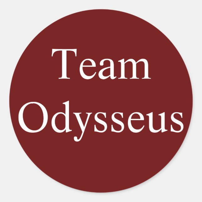Team Odysseus sticker (Front)