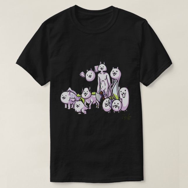 Team of battle cats    T-Shirt (Design Front)