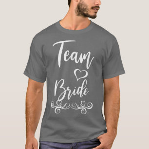 Team of Bride & Groom Wedding Matching T-Shirt