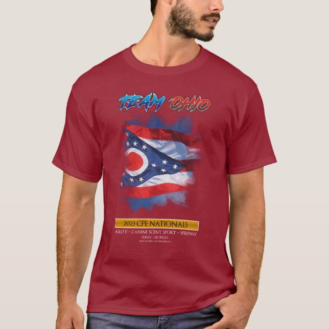 Team Ohio Shirt - for DARK shirts (Front)