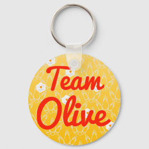 Team Olive Key Ring