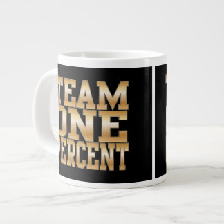 Team One Percent, Get Rich Large Coffee Mug