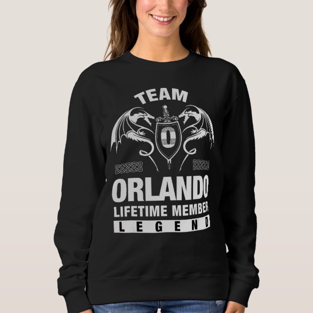 Team Orlando Lifetime Member Sweatshirt (Front)