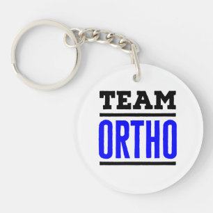 Team Ortho Orthopedic Orthopaedic Nurse Doctor Key Ring
