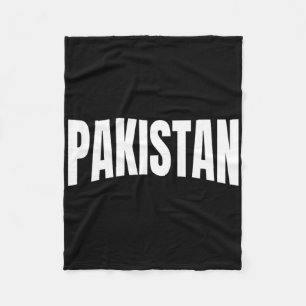 Team Pakistan World Cricket Cup Fan Shirt Jersey  Fleece Blanket