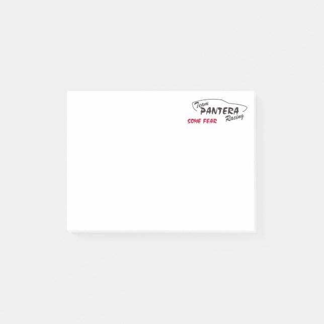 Team Pantera Racing Post-it® Notes (Front)