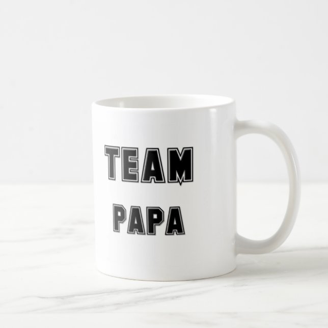 Team Papa Coffee Mug (Right)