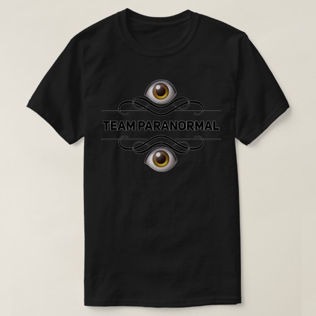 Team Paranormal T-Shirt (Design Front)