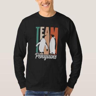 Team Penguins Lover Animal Cute Penguin Premium T-Shirt