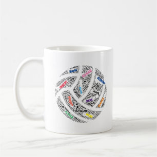 Team Personalised Netball Mug
