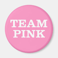 Team Pink... forthe Bride's family and friends