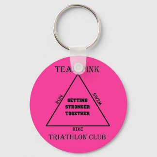 team pink keychain