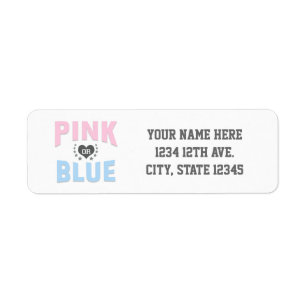 Team PINK or BLUE Gender Reveal Baby Shower