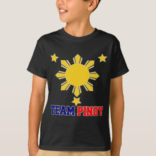 Team Pinoy 3 stars and a Sun T-Shirt