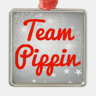 Team Pippin Metal Tree Decoration