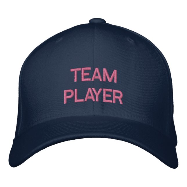 'TEAM PLAYER'  CAP (Front)