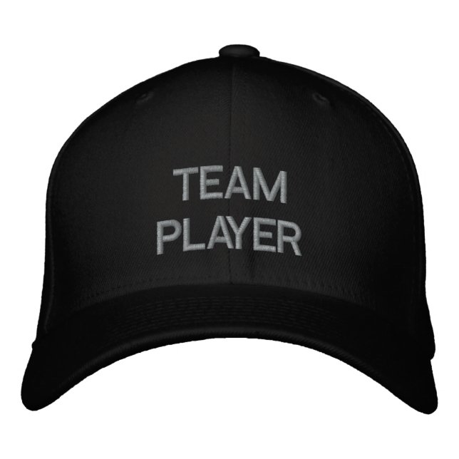 'TEAM PLAYER'  CAP (Front)