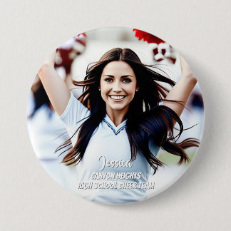 Team Player Custom Photo Button